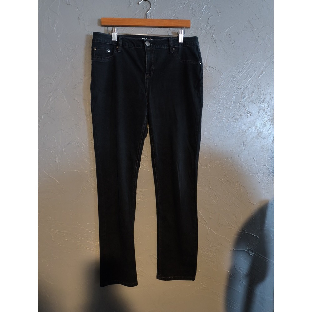 Style & Co Jeggings Jeans‎ Womens 10 With Silver Trim Sequins Pockets Dark Blue